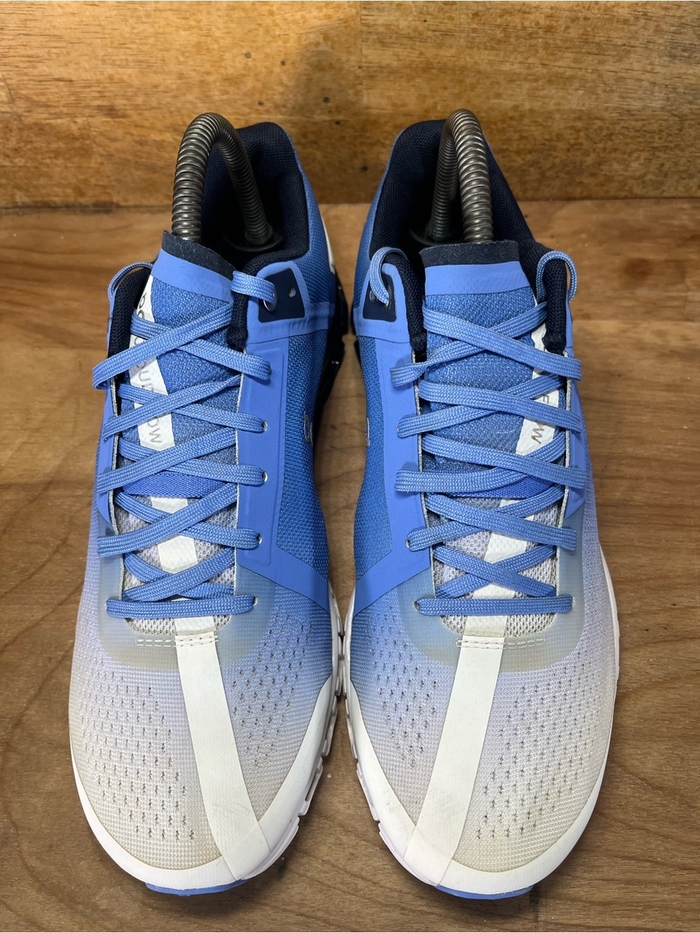 On CloudFlow 3.0 REFLECTIVE Womens Size 8 Running Shoes Sneakers Blue White - Picture 3 of 12